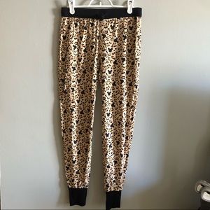🔥3 for $15🔥 mickey mouse leopard pajama pants